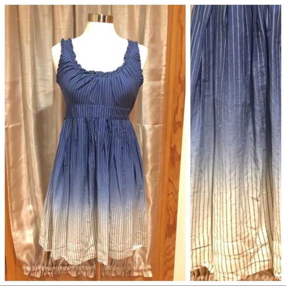 Converse Dresses & Skirts - ❤️4/$20 Converse One Star Blue Ombre Stripe Dress